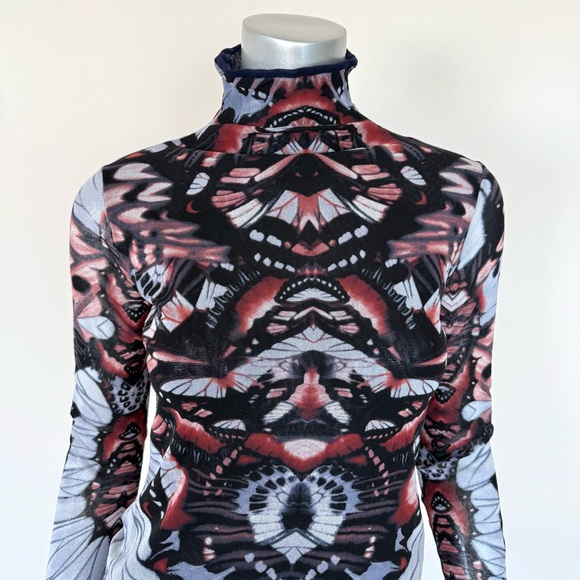 Jean Paul Gaultier Soleil women long sleeve top size L - Picture 2 of 6